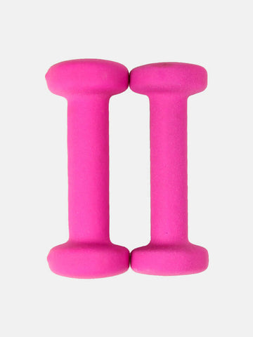 Yoga Mad Pair of 0.5Kg Neo Dumbbells Weights - Pink